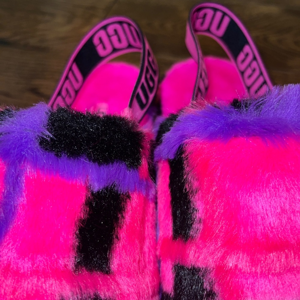 Ugg Fluff Yeah Multicolor Platform Slides - image 3